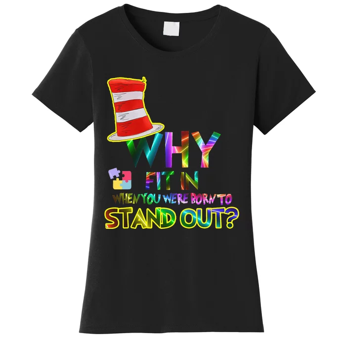 Why Fit In When You Were Born To Stand Out Reading Women's T-Shirt