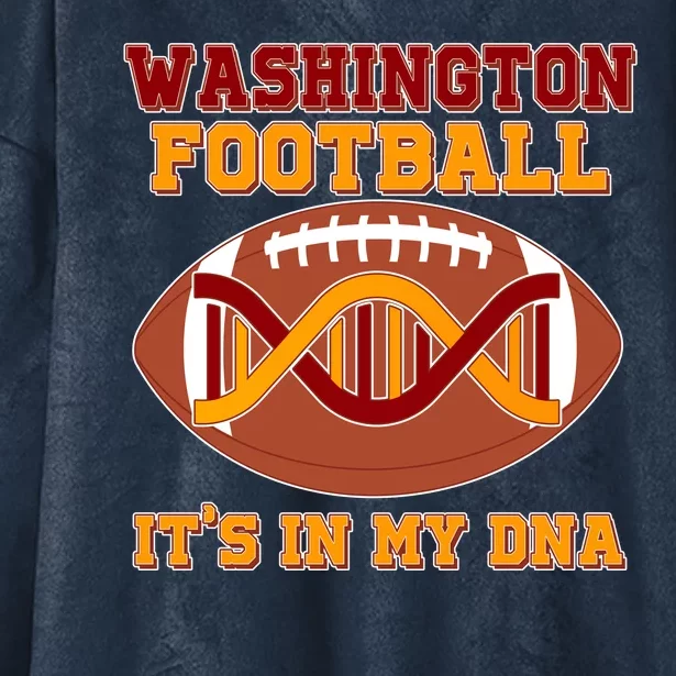 Washington Football It's In My DNA Hooded Wearable Blanket