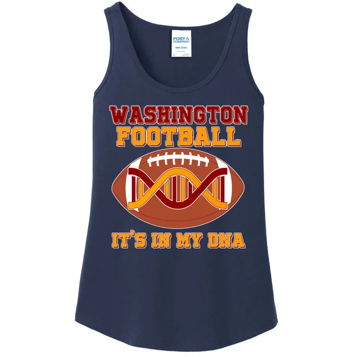 Washington Football It's In My DNA Ladies Essential Tank