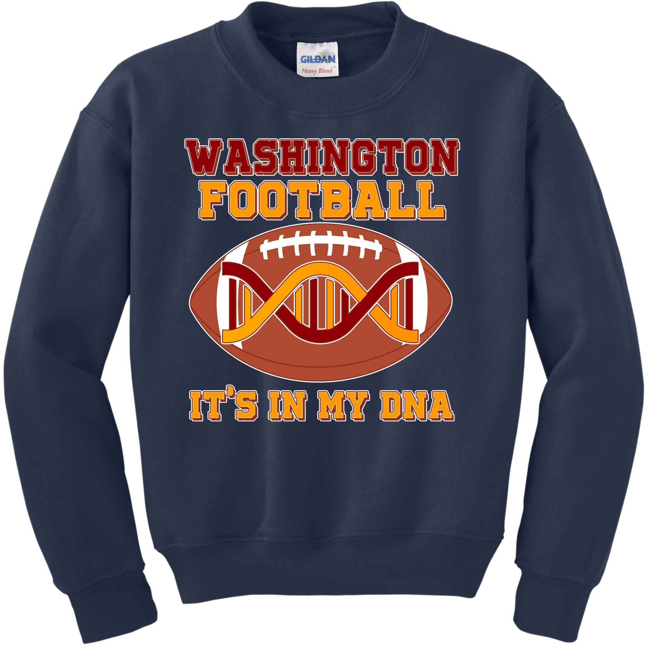 Washington Redskins NFL Football It's My DNA Sports Youth Hoodie