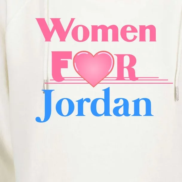 Women For Jim Jordan Womens Funnel Neck Pullover Hood