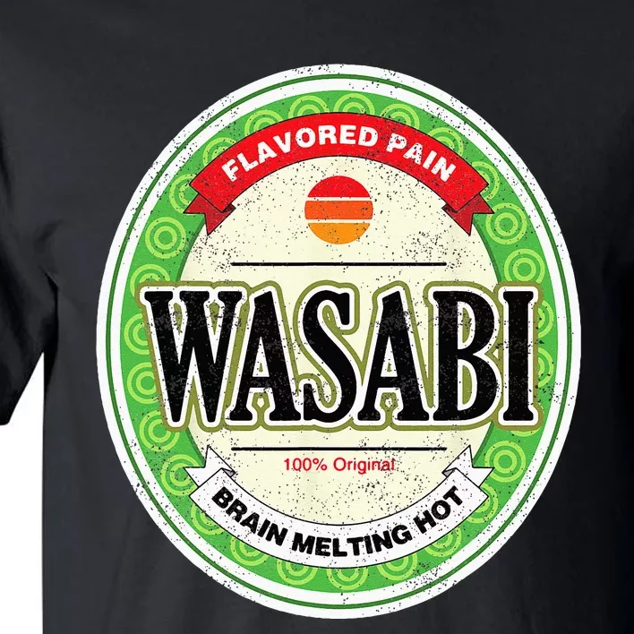 Wasabi Funny Japanese Sushi Condiment Halloween Costume Tall T-Shirt