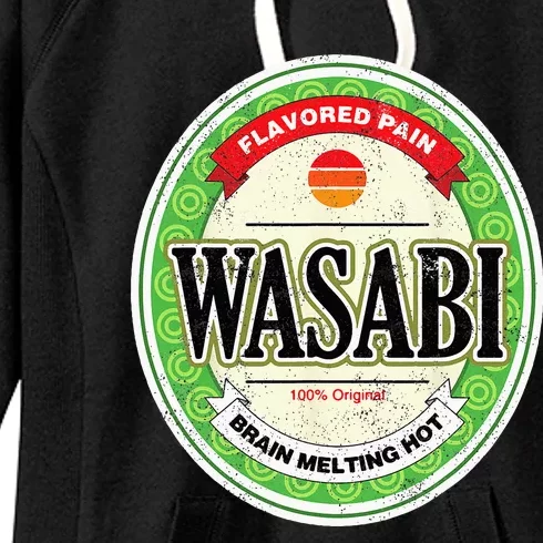 Wasabi Funny Japanese Sushi Condiment Halloween Costume Women's Fleece Hoodie