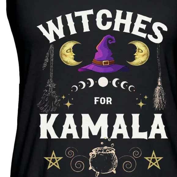 Witches For Kamala Harris Political Election Ladies Essential Flowy Tank