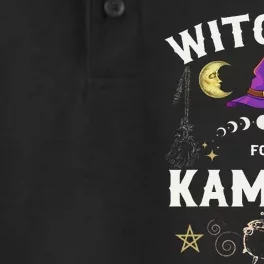 Witches For Kamala Harris Political Election Dry Zone Grid Performance Polo