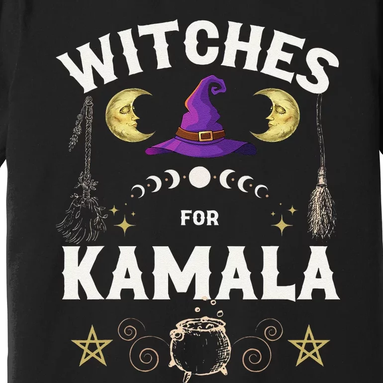 Witches For Kamala Harris Political Election Premium T-Shirt