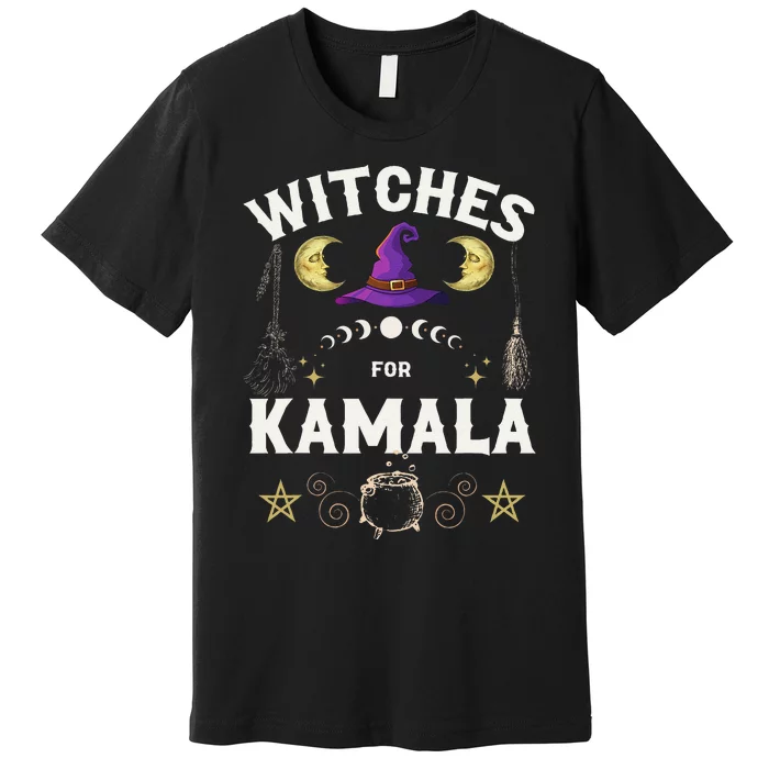 Witches For Kamala Harris Political Election Premium T-Shirt