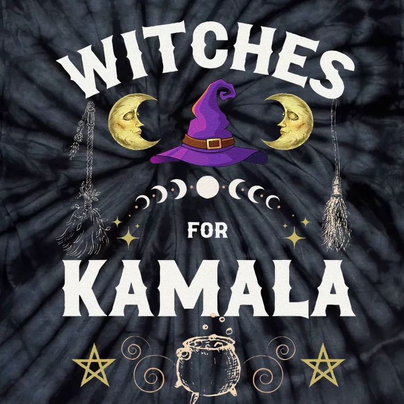 Witches For Kamala Harris Political Election Tie-Dye T-Shirt