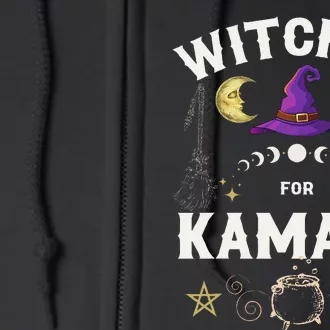 Witches For Kamala Harris Political Election Full Zip Hoodie