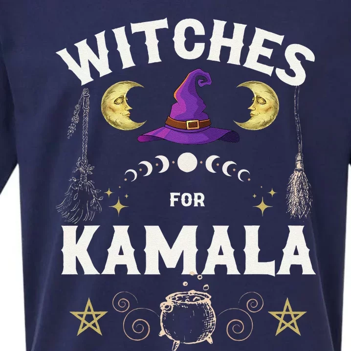 Witches For Kamala Harris Political Election Sueded Cloud Jersey T-Shirt