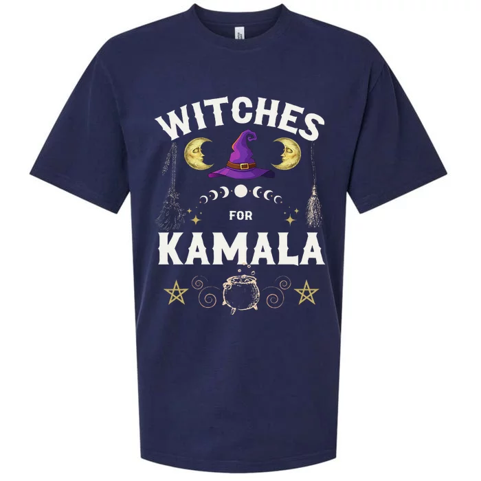 Witches For Kamala Harris Political Election Sueded Cloud Jersey T-Shirt