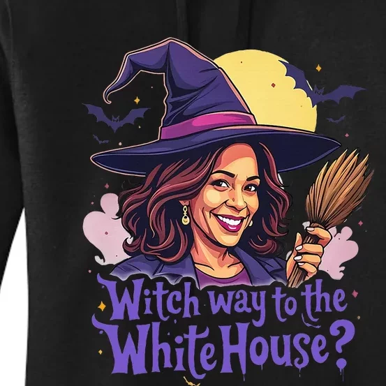 Witches For Kamala Harris Halloween Women's Pullover Hoodie