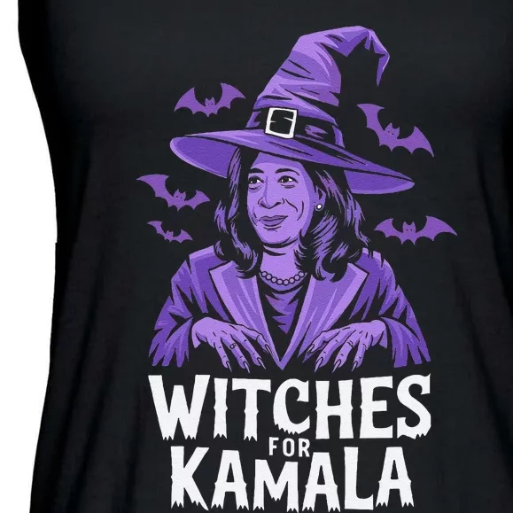 Witches For Kamala Harris Political Election 2024 Ladies Essential Flowy Tank