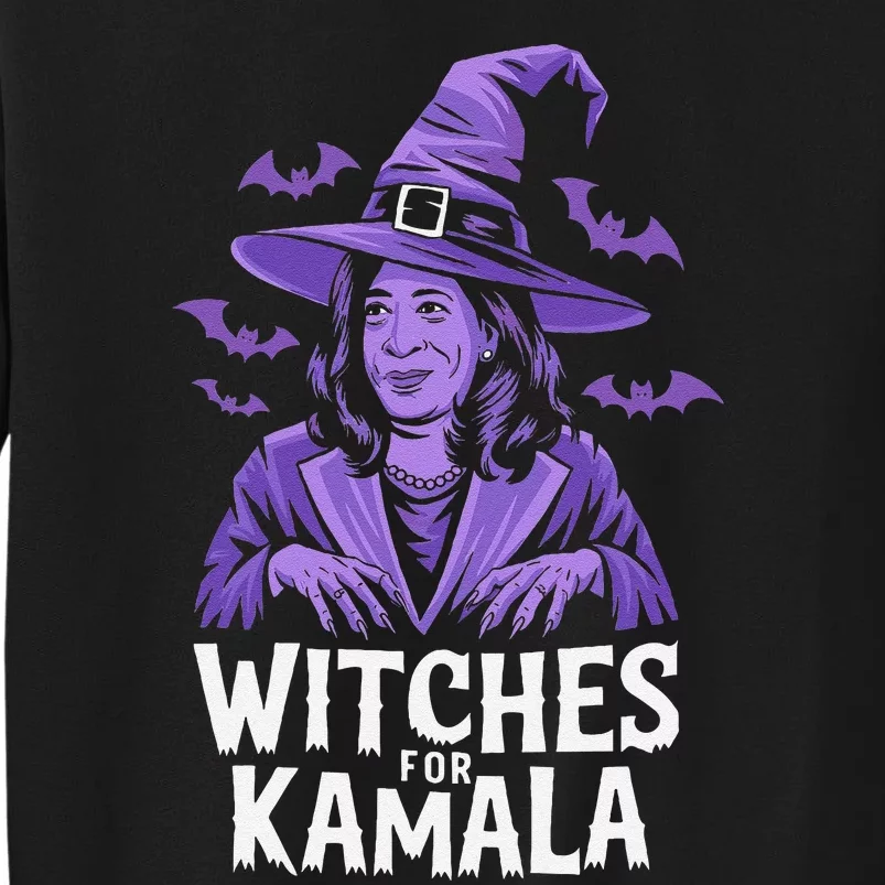 Witches For Kamala Harris Political Election 2024 Tall Sweatshirt