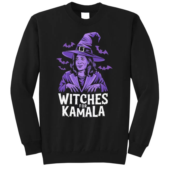 Witches For Kamala Harris Political Election 2024 Tall Sweatshirt