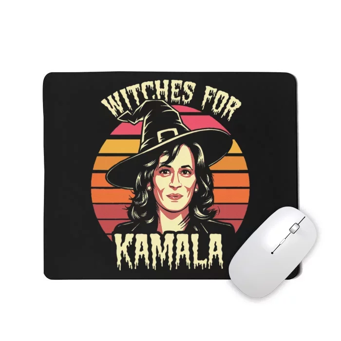 Witches For Kamala Harris Political Election 2024 Mousepad