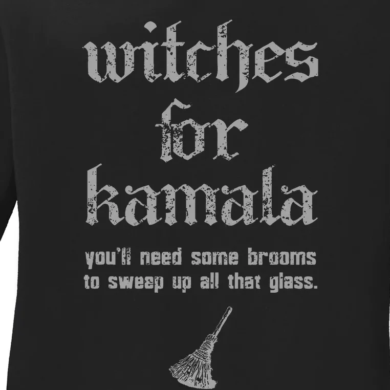 Witches For Kamala Harris Election 2024 Ladies Long Sleeve Shirt