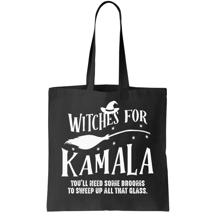 Witches For Kamala Harris 2024 Election Halloween Tote Bag