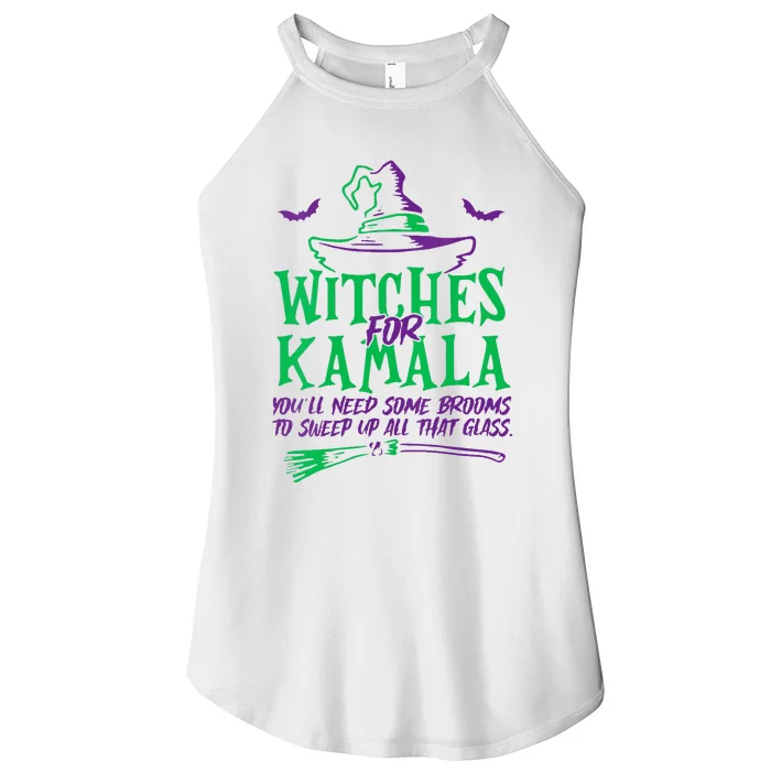 Witches For Kamala Harris Election 2024 Halloween Women’s Perfect Tri Rocker Tank