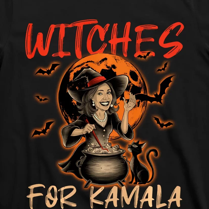 Witches For Kamala Halloween Harris 2024 T-Shirt