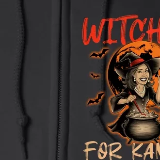 Witches For Kamala Halloween Harris 2024 Full Zip Hoodie