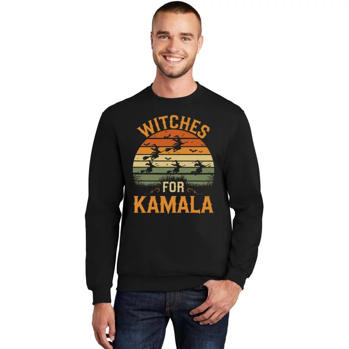 Witches For Kamala Harris Political Election 2024 Tall Sweatshirt