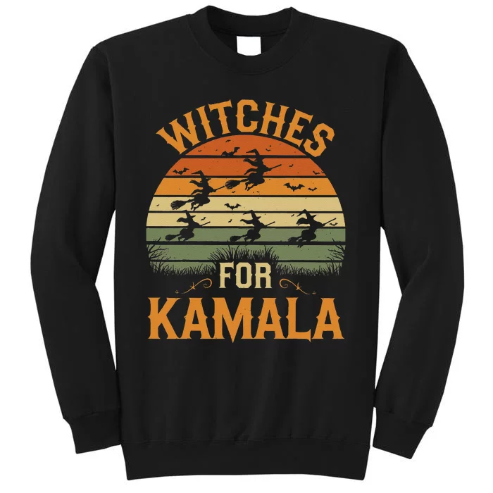 Witches For Kamala Harris Political Election 2024 Tall Sweatshirt