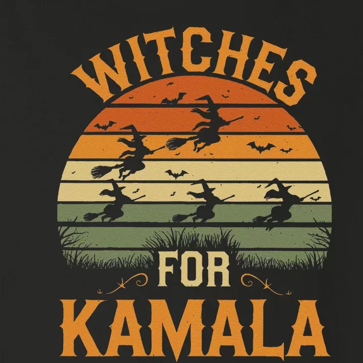 Witches For Kamala Harris Political Election 2024 Toddler Long Sleeve Shirt