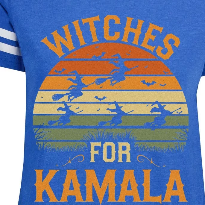 Witches For Kamala Harris Political Election 2024 Enza Ladies Jersey Football T-Shirt