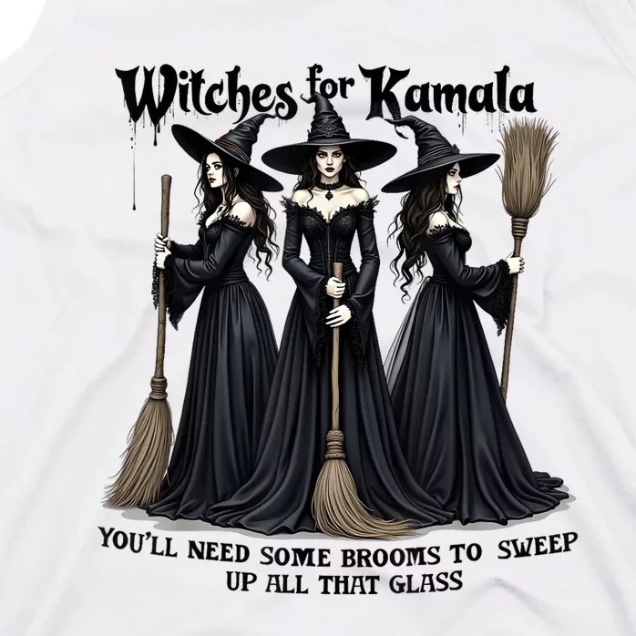 Witches For Kamala Youll Need Some Brooms To Sweep Up Tank Top