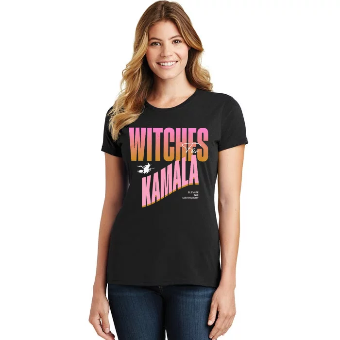 Witches For Kamala Funny Halloween 2024 Women's T-Shirt