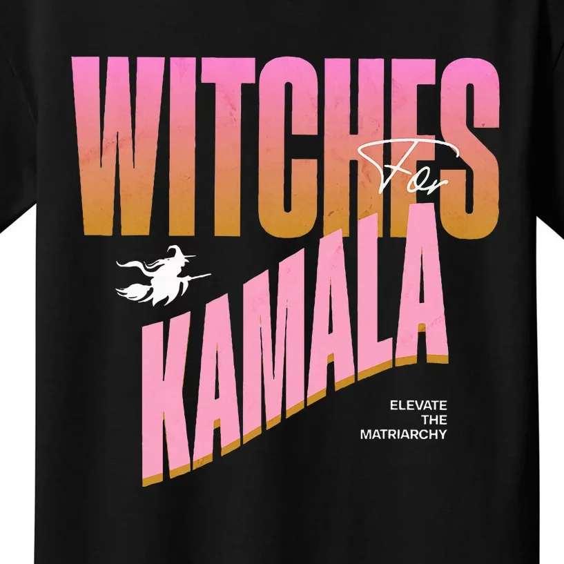 Witches For Kamala Funny Halloween 2024 Kids T-Shirt