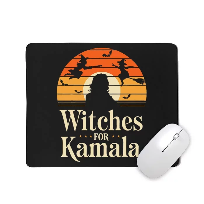 Witches For Kamala Harris Political Election 2024 Mousepad