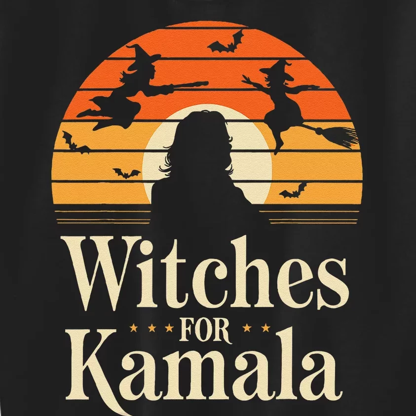 Witches For Kamala Harris Political Election 2024 Kids Sweatshirt