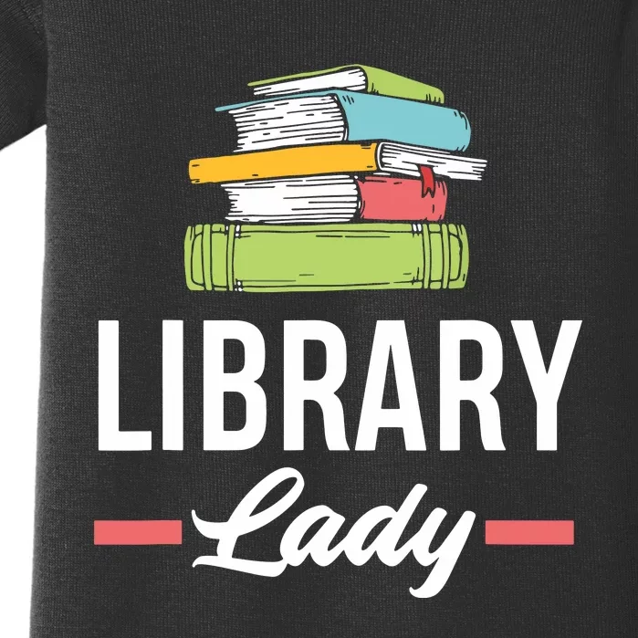 Women Funny Library Lady Librarian Library Assistant Baby Bodysuit