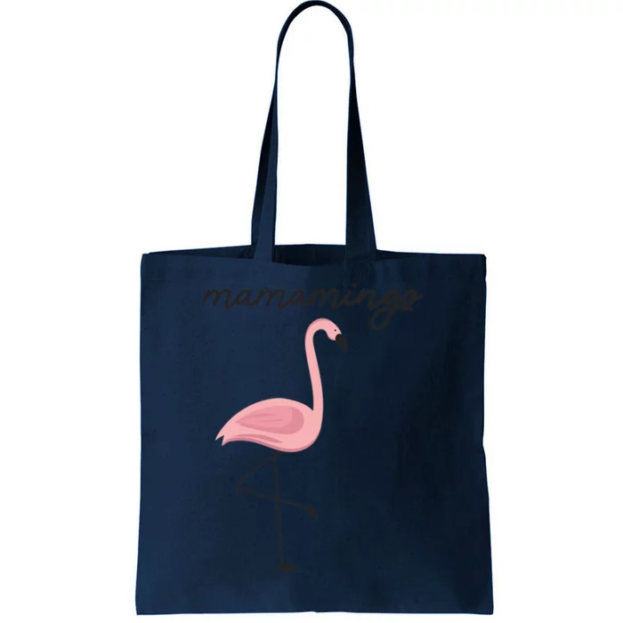 Wo Flamingo Mom Mamamingo Party Mothers Day VNeck Tote Bag