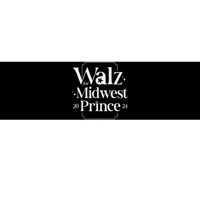 Walz For Midwest Prince Bumper Sticker