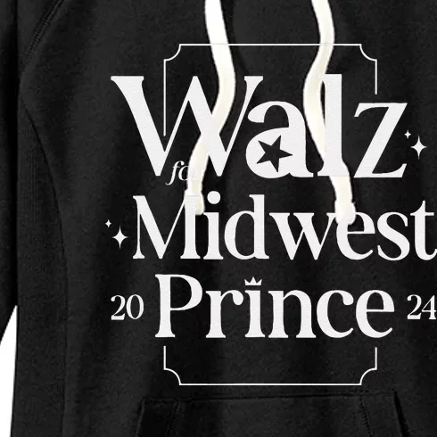 Walz For Midwest Prince Women's Fleece Hoodie