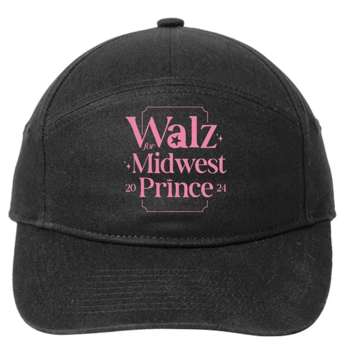 Walz For Midwest Prince 7-Panel Snapback Hat