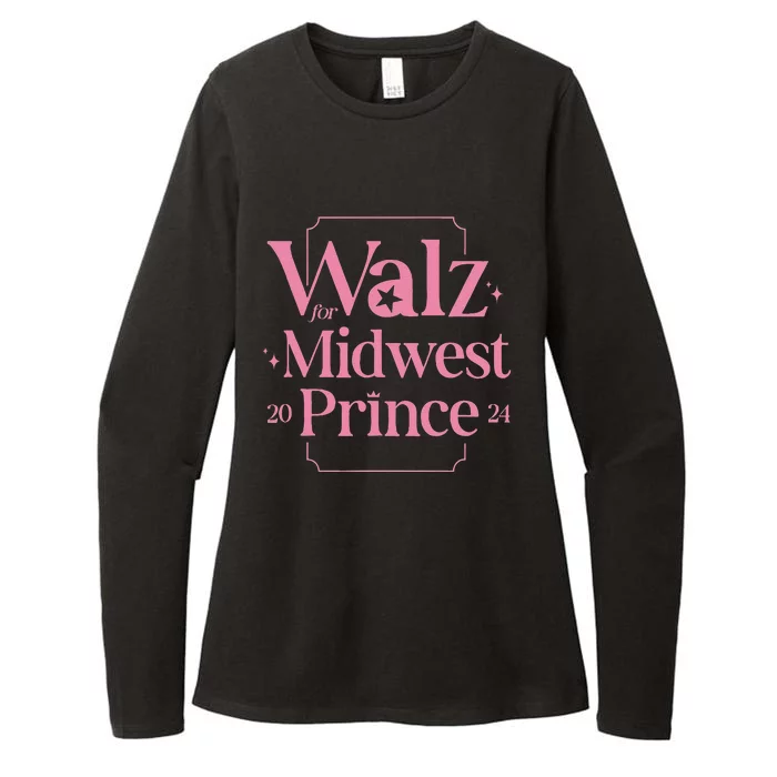 Walz For Midwest Prince Womens CVC Long Sleeve Shirt