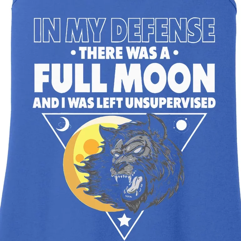 Werewolf Full Moon Werewolf Ladies Essential Tank