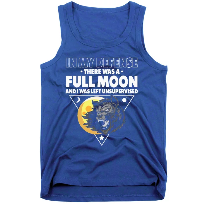 Werewolf Full Moon Werewolf Tank Top