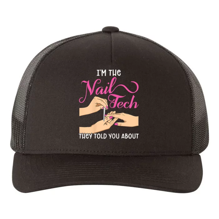 Womens Funny Manicurist Pedicurist For Nail Artists And Beauticians Yupoong Adult 5-Panel Trucker Hat