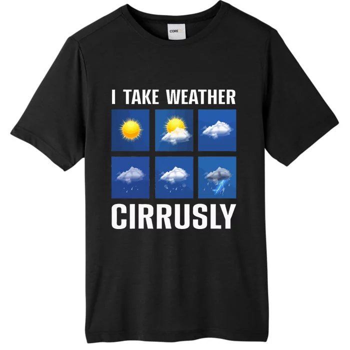 Weather Forecast Meteorologist Cute and Engaging ChromaSoft Performance T-Shirt