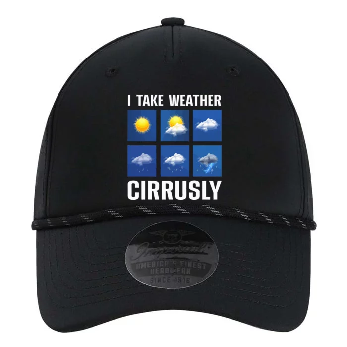 Weather Forecast Meteorologist Cute and Engaging Performance The Dyno Cap