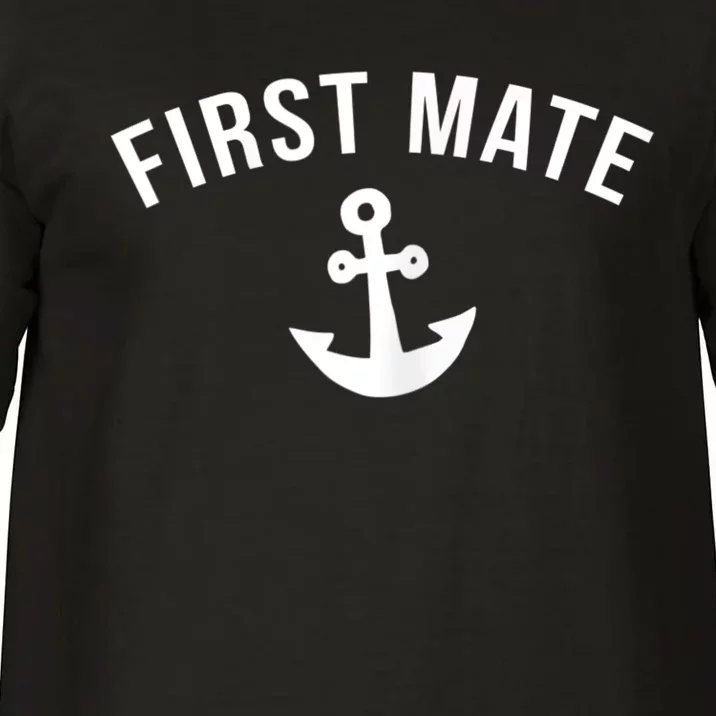 Womens First Mate Boating Comfort Colors T-Shirt