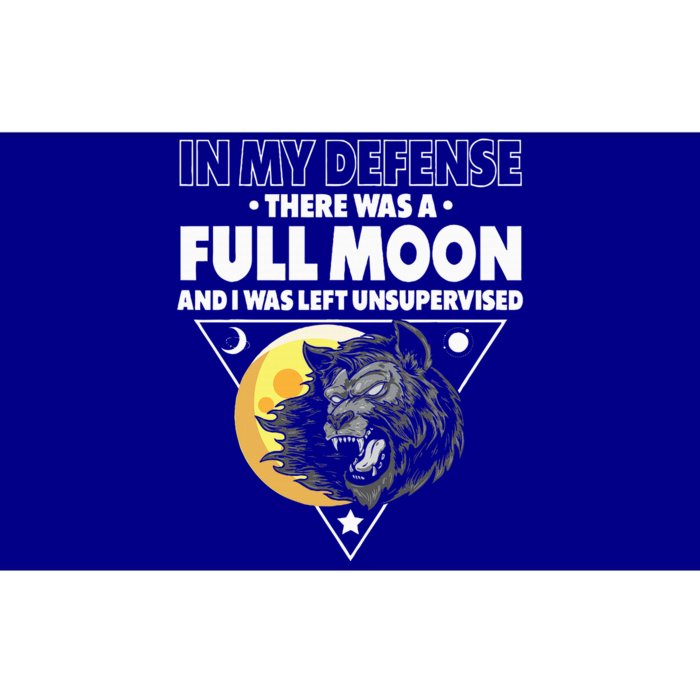 Werewolf Full Moon Werewolf Bumper Sticker