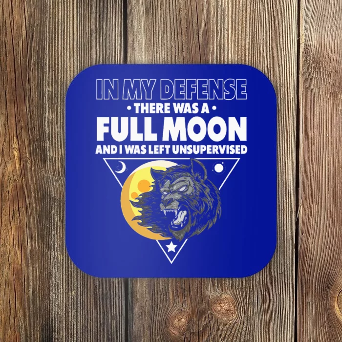 Werewolf Full Moon Werewolf Coaster