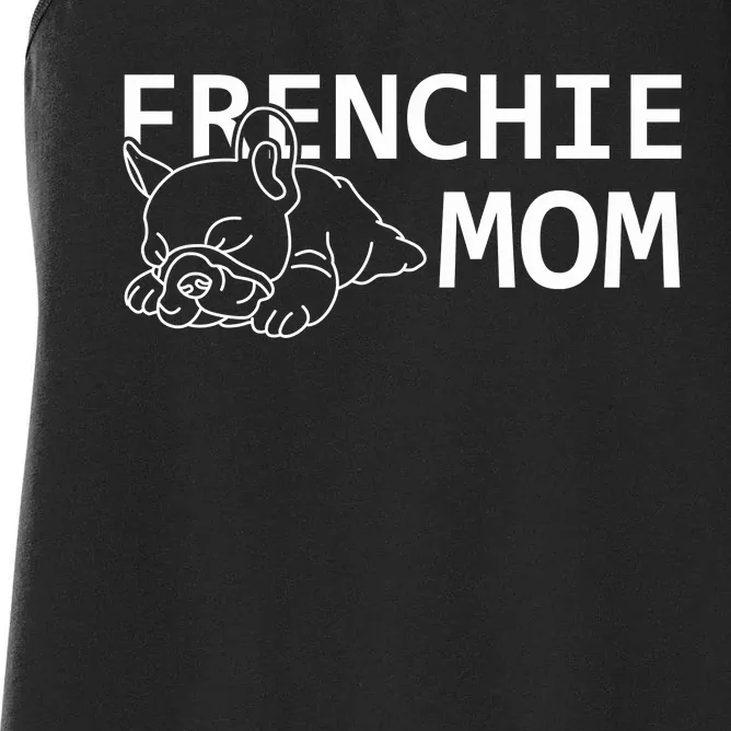 Womens Frenchie Mom Clothes Gift Dog French Bulldog Gift Women's Racerback Tank