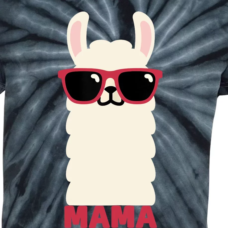 Wo Funny Mama Llama Drama Mama Llama Momma Tees Kids Tie-Dye T-Shirt